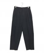 COMME des GARCONS HOMMEコムデギャルソン オム）の古着「2タックスラックス」｜ブラック