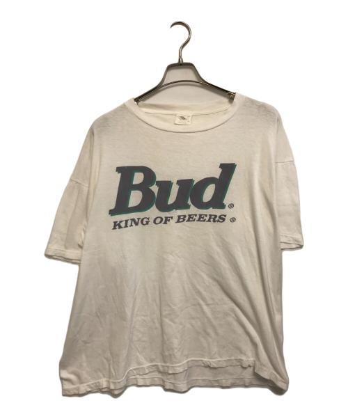 Carlbbean Dream（-）Carlbbean Dream (-) プリントTシャツ ホワイト サイズ:XLの古着・服飾アイテム