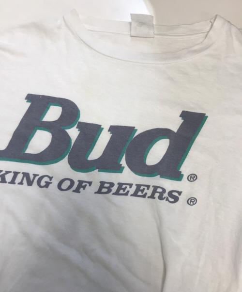 Carlbbean Dream（-）Carlbbean Dream (-) プリントTシャツ ホワイト サイズ:XLの古着・服飾アイテム