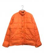 Eddie Bauerエディーバウアー）の古着「ダウンジャケット」｜オレンジ