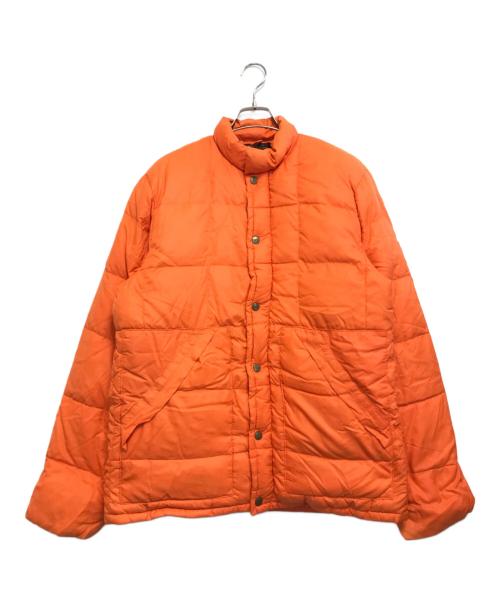 Eddie Bauer（エディーバウアー）Eddie Bauer (エディーバウアー) ダウンジャケット オレンジ サイズ:Mの古着・服飾アイテム