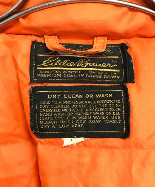 Eddie Bauer（エディーバウアー）Eddie Bauer (エディーバウアー) ダウンジャケット オレンジ サイズ:Mの古着・服飾アイテム