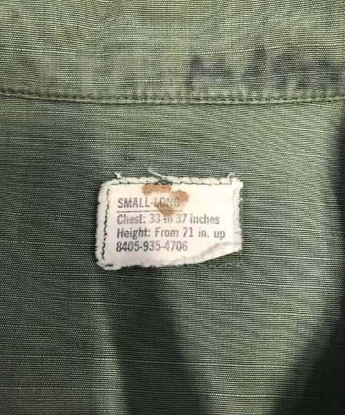 VINTAGE MILITARY（ヴィンテージ ミリタリー）VINTAGE MILITARY (ヴィンテージ ミリタリー) US ARMY ジャングルファティーグ カーキ サイズ:SMALL-LONGの古着・服飾アイテム