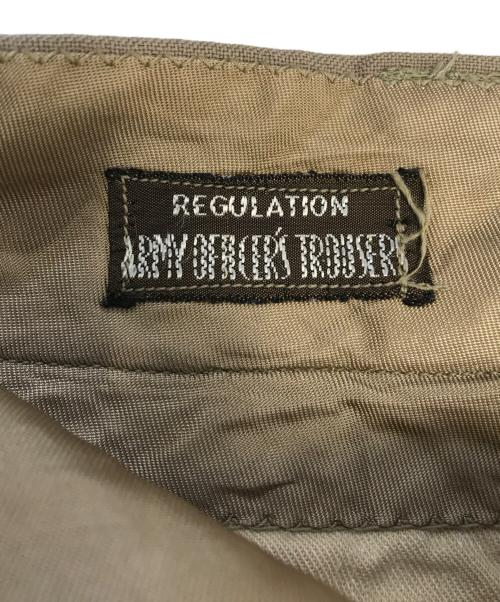 VINTAGE MILITARY（ヴィンテージ ミリタリー）VINTAGE MILITARY (ヴィンテージ ミリタリー) US ARMY トラウザーパンツ ベージュ サイズ:表記なしの古着・服飾アイテム
