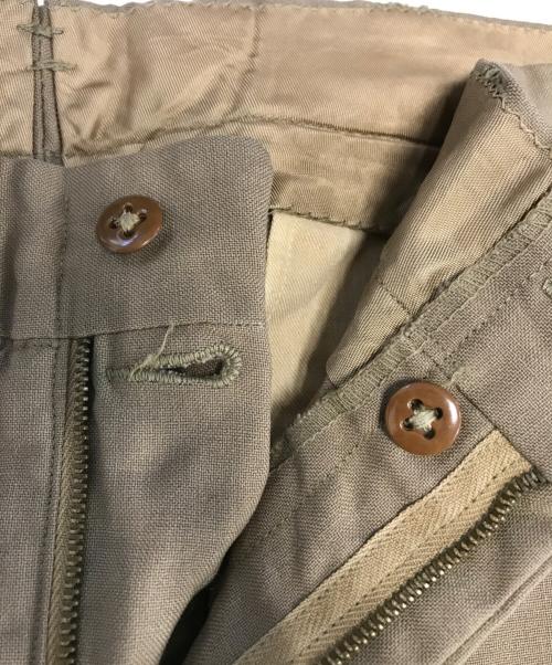 VINTAGE MILITARY（ヴィンテージ ミリタリー）VINTAGE MILITARY (ヴィンテージ ミリタリー) US ARMY トラウザーパンツ ベージュ サイズ:表記なしの古着・服飾アイテム