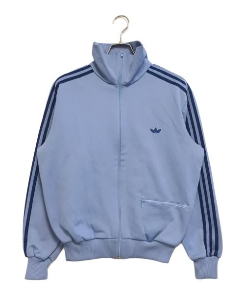 adidas（アディダス）adidas (アディダス) トラックジャケット ブルー サイズ:Mの古着・服飾アイテム