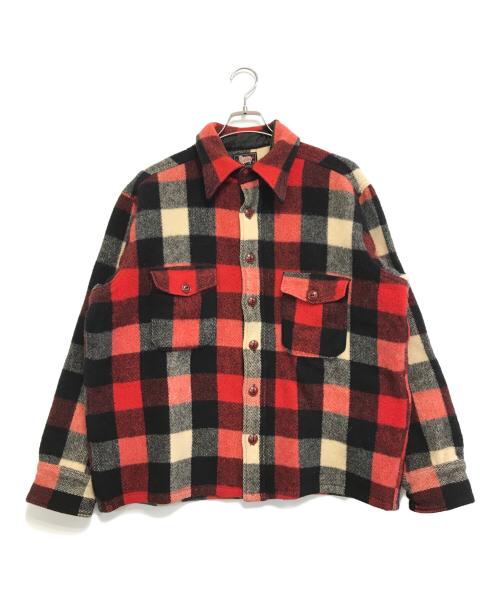 WOOLRICH（ウールリッチ）WOOLRICH (ウールリッチ) ウールジャケット レッド サイズ:17の古着・服飾アイテム