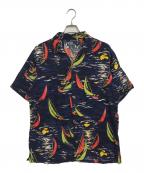 POLO RALPH LAURENポロ・ラルフローレン）の古着「アロハシャツ」｜ネイビー