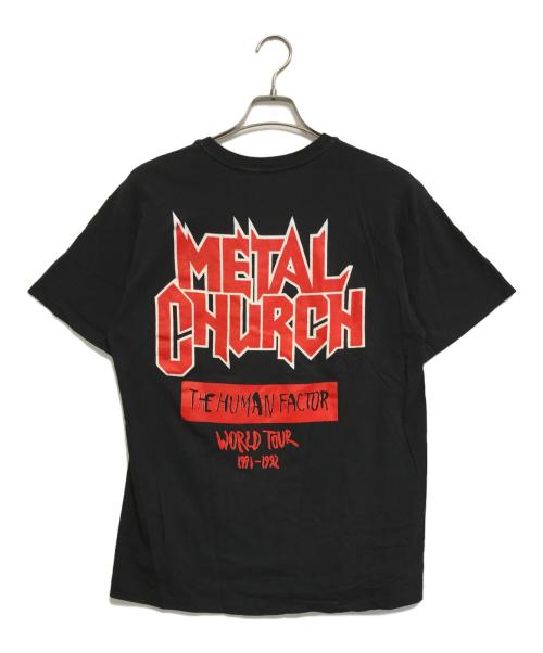 バンドTシャツ（バンドTシャツ）バンドTシャツ (バンドTシャツ) 90s METAL CHURCH(メタル・チャーチ) バンドTシャツ ブラック サイズ:Lの古着・服飾アイテム