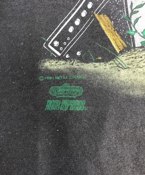 バンドTシャツ（バンドTシャツ）バンドTシャツ (バンドTシャツ) 90s METAL CHURCH(メタル・チャーチ) バンドTシャツ ブラック サイズ:Lの古着・服飾アイテム