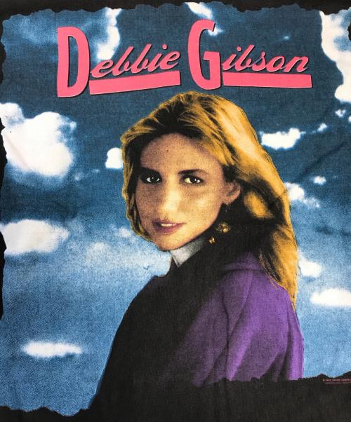 アーティストTシャツ（アーティストTシャツ）アーティストTシャツ (アーティストTシャツ) 90s Debbie Gibson(デビー・ギブソン) アーティストTシャツ ブラック サイズ:Lの古着・服飾アイテム