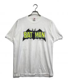 キャラクターTシャツ（キャラクターTシャツ）の古着「90s BAT MAN(バットマン) キャラクターTシャツ」｜ホワイト