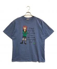 キャラクターTシャツ（キャラクターTシャツ）の古着「90s DARIA(ダリア) キャラクターTシャツ」｜ブルー