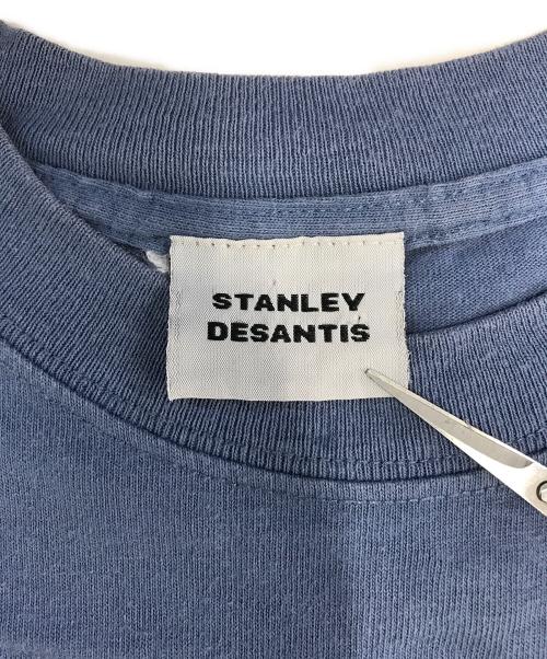 キャラクターTシャツ（キャラクターTシャツ）キャラクターTシャツ (キャラクターTシャツ) 90s DARIA(ダリア) キャラクターTシャツ ブルー サイズ:LARGELの古着・服飾アイテム