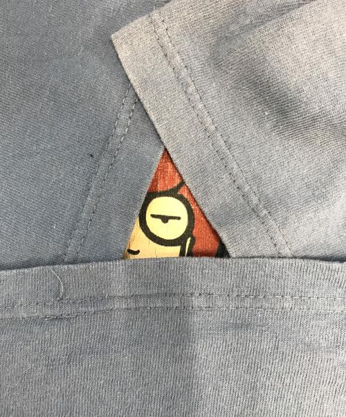 キャラクターTシャツ（キャラクターTシャツ）キャラクターTシャツ (キャラクターTシャツ) 90s DARIA(ダリア) キャラクターTシャツ ブルー サイズ:LARGELの古着・服飾アイテム