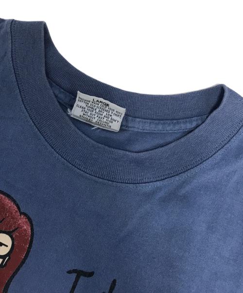 キャラクターTシャツ（キャラクターTシャツ）キャラクターTシャツ (キャラクターTシャツ) 90s DARIA(ダリア) キャラクターTシャツ ブルー サイズ:LARGELの古着・服飾アイテム