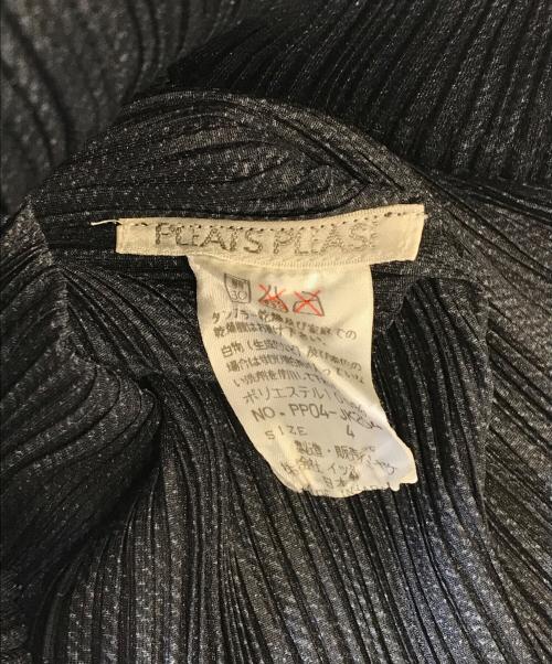 PLEATS PLEASE（プリーツプリーズ）PLEATS PLEASE (プリーツプリーズ) プリーツブラウス ブラック サイズ:4の古着・服飾アイテム