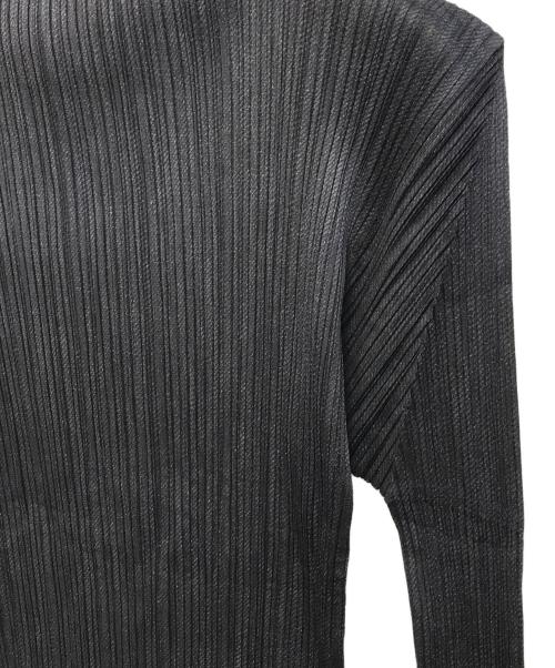 PLEATS PLEASE（プリーツプリーズ）PLEATS PLEASE (プリーツプリーズ) プリーツブラウス ブラック サイズ:4の古着・服飾アイテム