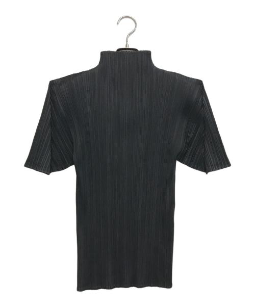 PLEATS PLEASE（プリーツプリーズ）PLEATS PLEASE (プリーツプリーズ) プリーツブラウス ブラック サイズ:3の古着・服飾アイテム