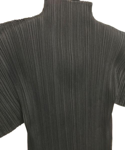 PLEATS PLEASE（プリーツプリーズ）PLEATS PLEASE (プリーツプリーズ) プリーツブラウス ブラック サイズ:3の古着・服飾アイテム