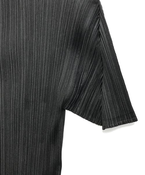 PLEATS PLEASE（プリーツプリーズ）PLEATS PLEASE (プリーツプリーズ) プリーツブラウス ブラック サイズ:3の古着・服飾アイテム