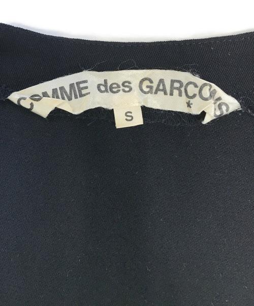 COMME des GARCONS（コムデギャルソン）COMME des GARCONS (コムデギャルソン) プリーツノースリーブワンピース ブラック サイズ:Sの古着・服飾アイテム