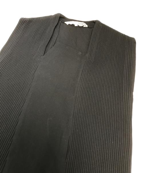 COMME des GARCONS（コムデギャルソン）COMME des GARCONS (コムデギャルソン) プリーツノースリーブワンピース ブラック サイズ:Sの古着・服飾アイテム