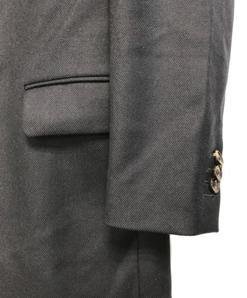 Maison Margiela（メゾンマルジェラ）Maison Margiela (メゾンマルジェラ) シングルウールチェスターコート ネイビー サイズ:46の古着・服飾アイテム