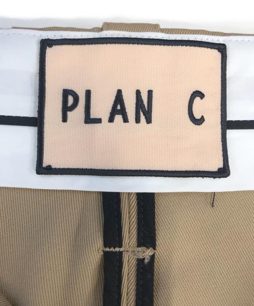 PLAN C（プランシー）PLAN C (プランシー) レーヨン混チノパン ベージュ サイズ:38の古着・服飾アイテム