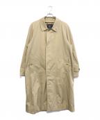 Burberry'sバーバリーズ）の古着「裏ノヴァチェックステンカラーコート」｜ベージュ