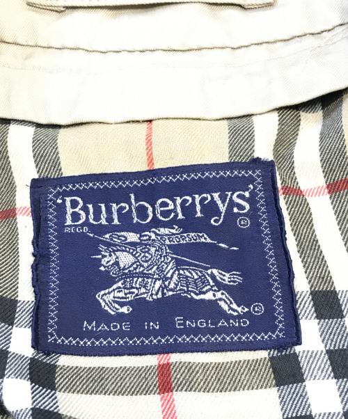 Burberry's（バーバリーズ）Burberry's (バーバリーズ) 裏ノヴァチェックステンカラーコート ベージュ サイズ:表記なしの古着・服飾アイテム
