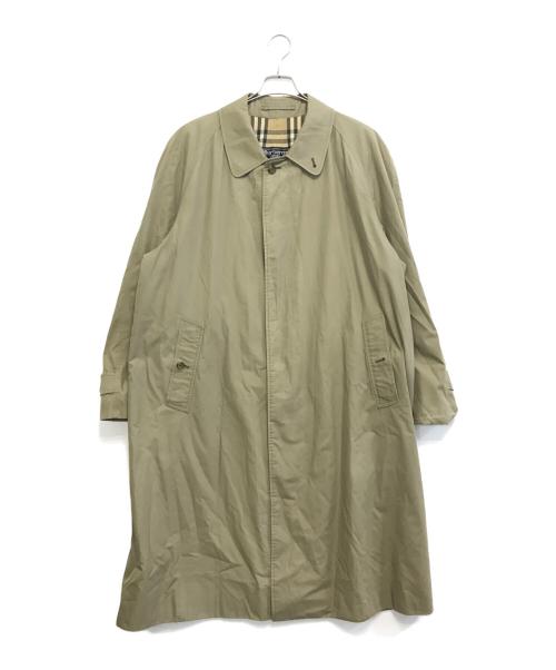Burberry's（バーバリーズ）Burberry's (バーバリーズ) 裏地ノヴァチェクステンカラーコート ベージュ サイズ:表記なしの古着・服飾アイテム