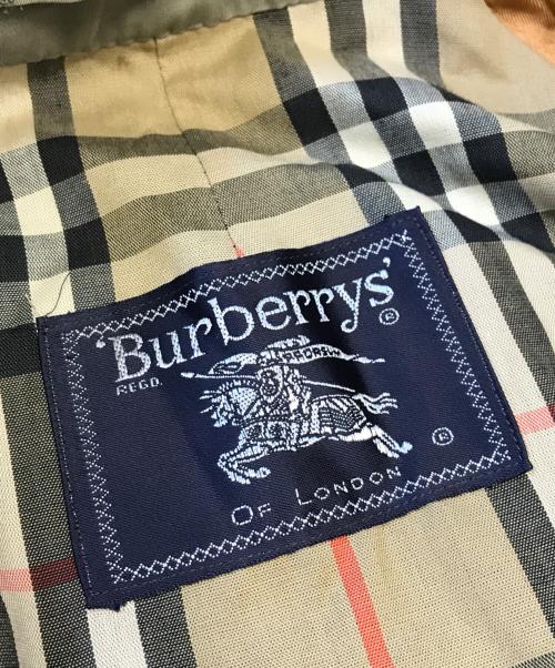 Burberry's（バーバリーズ）Burberry's (バーバリーズ) 裏地ノヴァチェクステンカラーコート ベージュ サイズ:表記なしの古着・服飾アイテム