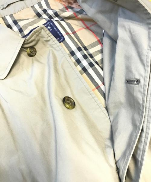 Burberry's（バーバリーズ）Burberry's (バーバリーズ) 裏地ノヴァチェクステンカラーコート ベージュ サイズ:表記なしの古着・服飾アイテム
