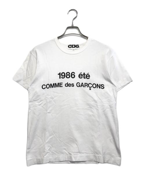 CDG（シーディージー）CDG (シーディージー) 1986 ete Tシャツ ホワイト サイズ:Mの古着・服飾アイテム
