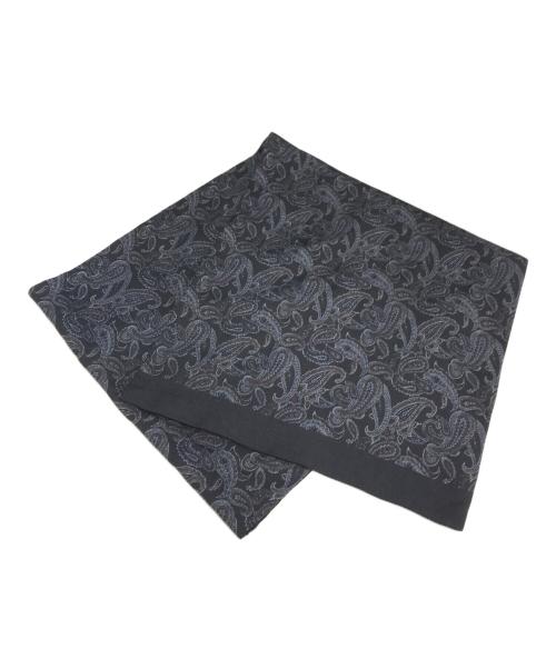 COMME des GARCONS HOMME（コムデギャルソン オム）COMME des GARCONS HOMME (コムデギャルソン オム) 80's ペイズリー柄スカーフ ブラック サイズ:表記なしの古着・服飾アイテム