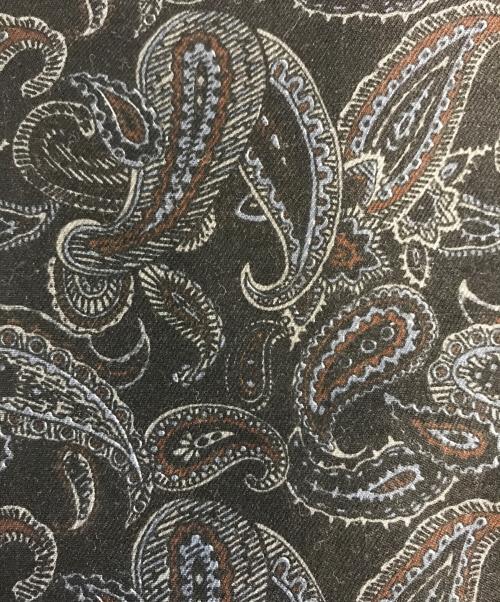 COMME des GARCONS HOMME（コムデギャルソン オム）COMME des GARCONS HOMME (コムデギャルソン オム) 80's ペイズリー柄スカーフ ブラック サイズ:表記なしの古着・服飾アイテム