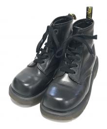 Dr.Martens（ドクターマーチン）の古着「6ホールレースアップブーツ」｜ブラック