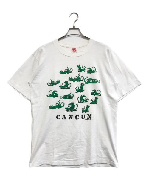 VINTAGE（ヴィンテージ）VINTAGE (ヴィンテージ) 48手Tシャツ ホワイト サイズ:XXLの古着・服飾アイテム