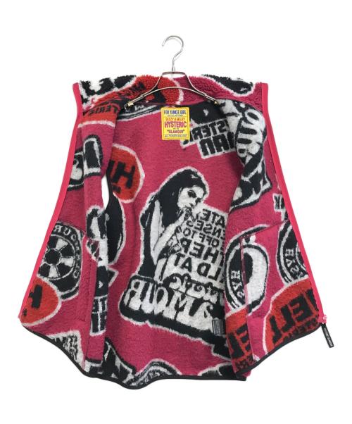 Hysteric Glamour（ヒステリックグラマー）Hysteric Glamour (ヒステリックグラマー) ROAD RUNNERS柄ジャカードベスト レッド サイズ:FREEの古着・服飾アイテム