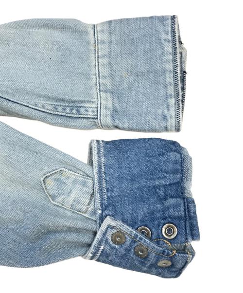 Hysteric Glamour（ヒステリックグラマー）Hysteric Glamour (ヒステリックグラマー) ワッペンダンガリーシャツ インディゴ サイズ:Mの古着・服飾アイテム