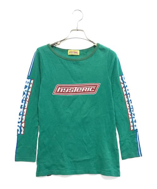 Hysteric Glamour（ヒステリックグラマー）Hysteric Glamour (ヒステリックグラマー) VIXEN GIRL Tシャツ カーキ サイズ:FREEの古着・服飾アイテム