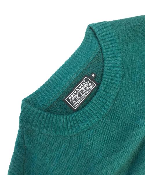 Hysteric Glamour（ヒステリックグラマー）Hysteric Glamour (ヒステリックグラマー) SUPERFUZZニット カーキ サイズ:Mの古着・服飾アイテム