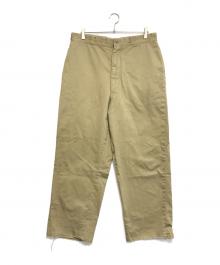 VINTAGE MILITARY（ヴィンテージ ミリタリー）の古着「US ARMY アーミーチノ」｜ベージュ