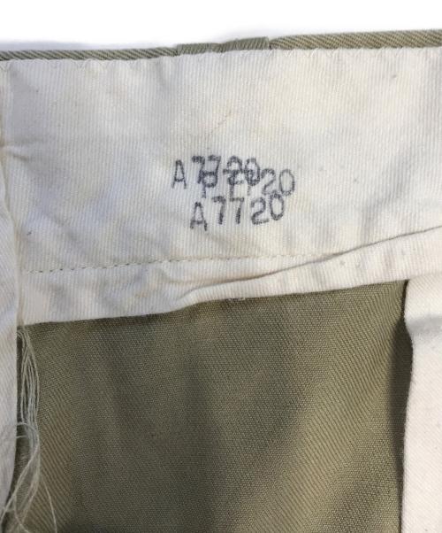 VINTAGE MILITARY（ヴィンテージ ミリタリー）VINTAGE MILITARY (ヴィンテージ ミリタリー) US ARMY アーミーチノ ベージュ サイズ:38×33の古着・服飾アイテム