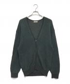 vainl archiveヴァイナルアーカイブ）の古着「ジップアップニットカーディガン」｜グリーン