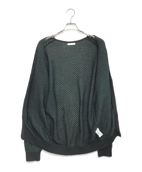 vainl archive（ヴァイナルアーカイブ）VAINL ARCHIVE (ヴァイナルアーカイブ) ジップアップニットカーディガン グリーン サイズ:Mの古着・服飾アイテム