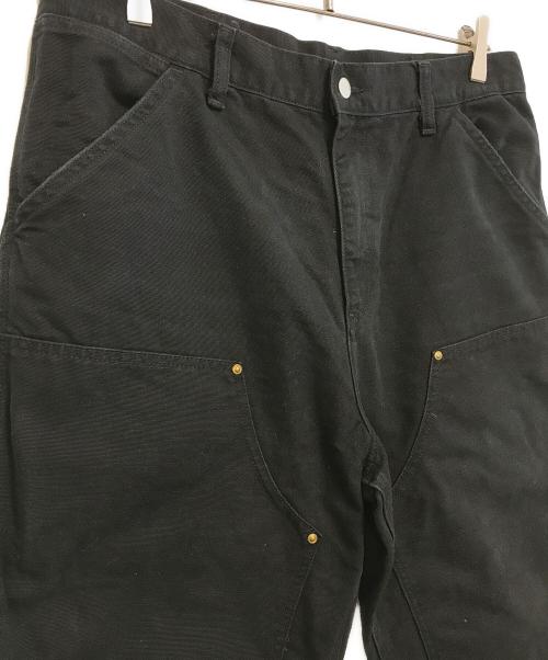 CarHartt（カーハート）CarHartt (カーハート) ダブルニーペインターパンツ ブラック サイズ:34×32の古着・服飾アイテム