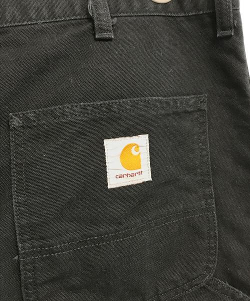 CarHartt（カーハート）CarHartt (カーハート) ダブルニーペインターパンツ ブラック サイズ:34×32の古着・服飾アイテム