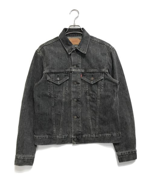 LEVI'S（リーバイス）LEVI'S (リーバイス) 先染めブラックデニムジャケット ブラック サイズ:40の古着・服飾アイテム